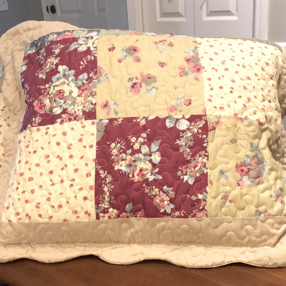 Quilt Pillow Case Shams Kohl’s 2 Pillow Cases NEW FINAL SALE